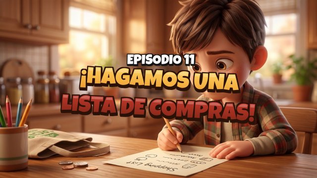 ¡Hagamos una lista de compras!